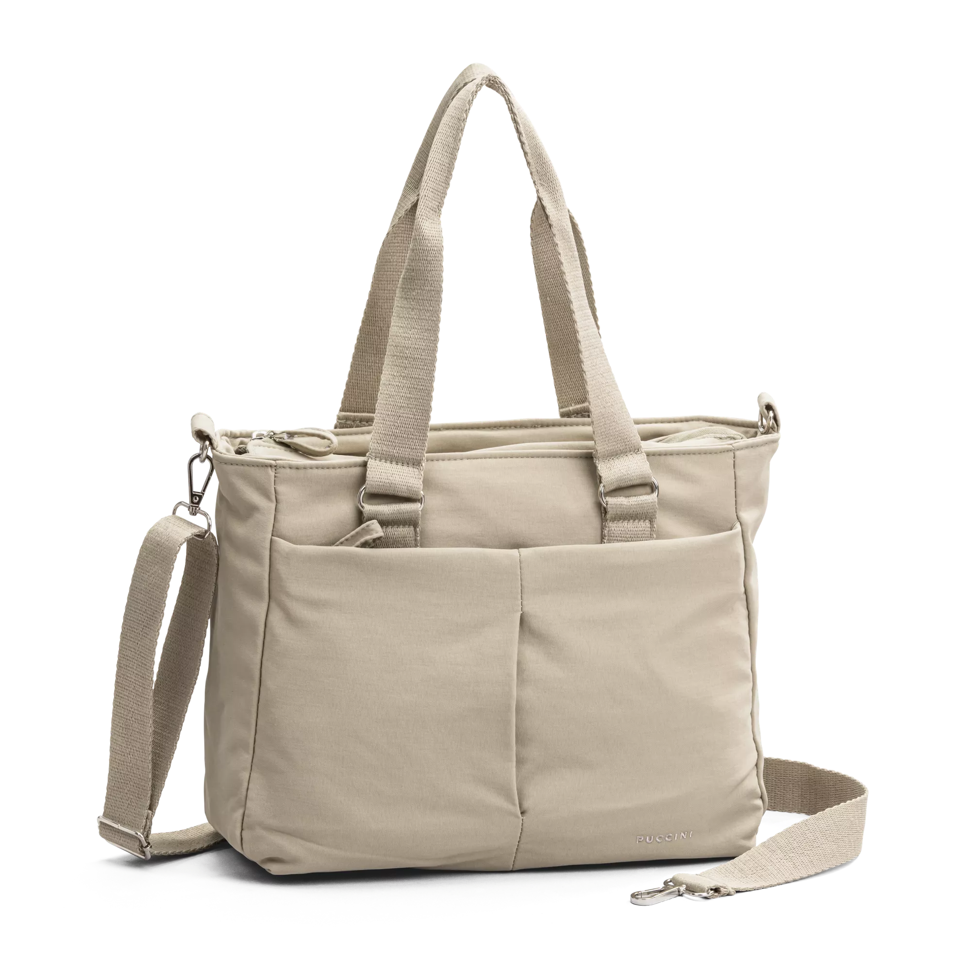 Puccini Light Handväska Beige