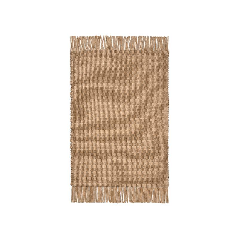 Ferm Living Udo Tæppe 170x240 cm Tan/Sort