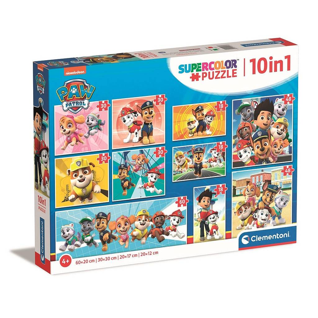 Paw Patrol Everyone 10-i-1 pussel Clementoni