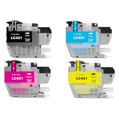 LC421 LC 421 Druckerpatronen für LC-421 LC421XL Patronen Multipack für Brother DCP-J1050DW MFC-J1010DW DCP-J1140DW