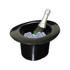 Vin och Champagnekylare Svart hatt