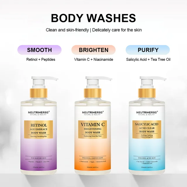 Neutriherbs Body Wash 500ml Retinol.