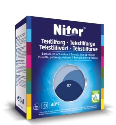 Textilfärg Fixor by Nitor Marin 07