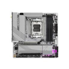 Gigabyte B650M AORUS ELITE AX ICE - Motherboard - micro ATX - Socket AM5 - AMD B650 Chipsatz - USB-C 3.2 Gen2, USB 3.2 Gen 2, USB 3.2 Gen 1, USB-C 3.2 Gen 2x2 - 2.5 Gigabit LAN, Wi-Fi 6E, Bluetooth - Onboard-Grafik (CPU erforderlich)