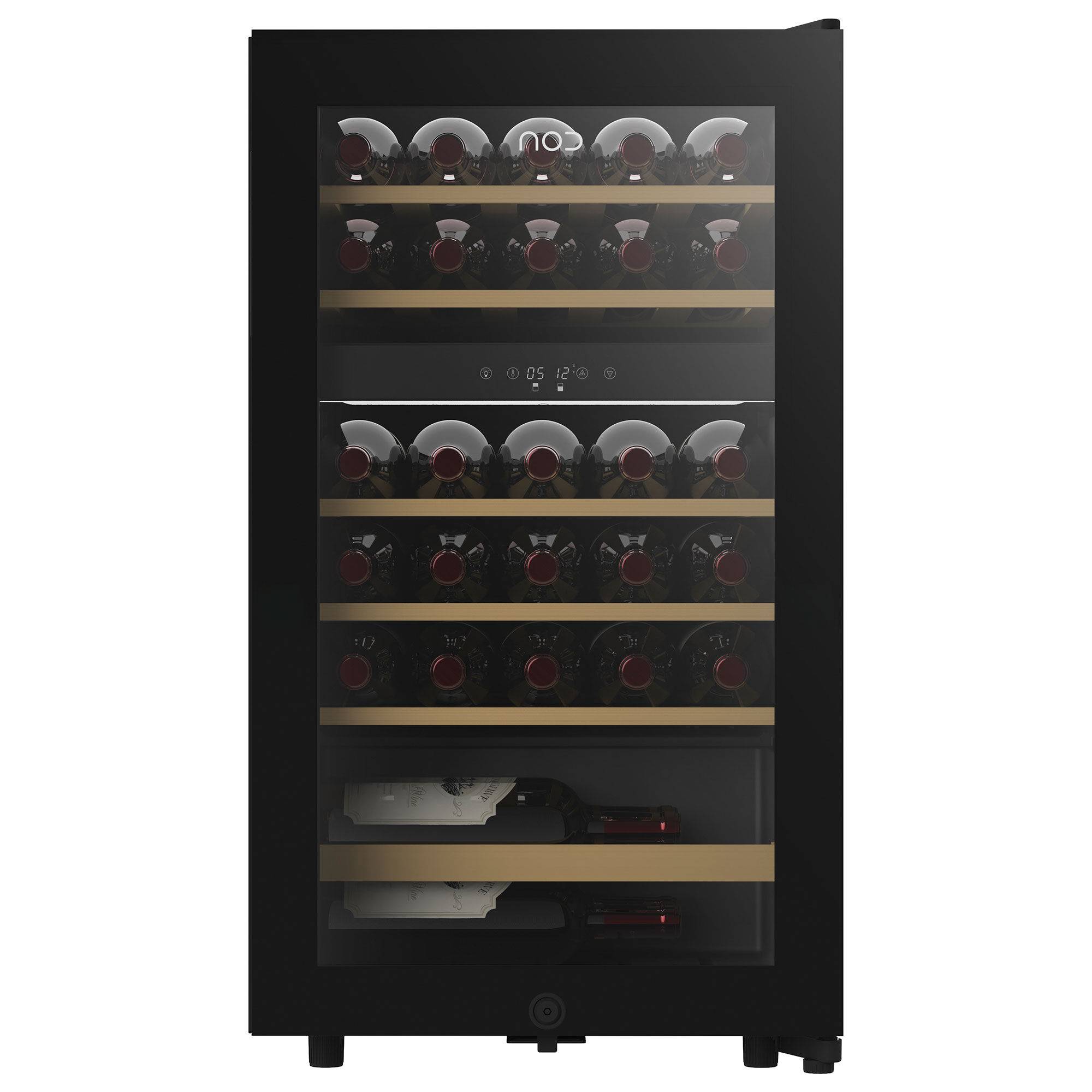 NOD fritstående vinkøleskab dual zone 29 flasker