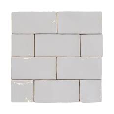 Vægflise Natucer Ceramica Natural Cotswold Bianco Hvid 7,5x15