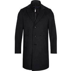 Sand Cashmere Coat Sultan Tech Mand Grå Frakker Str 48 Cashmere - hos Magasin