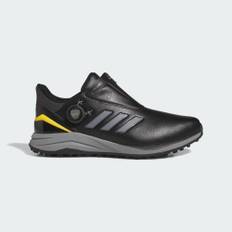 Adidas SOLAR MOTION BOA 24 Core Black Shoes & Footwear Sports Shoes MEN'S GOLF IG0928 Core Black / Iron Metallic / Spark 42.7