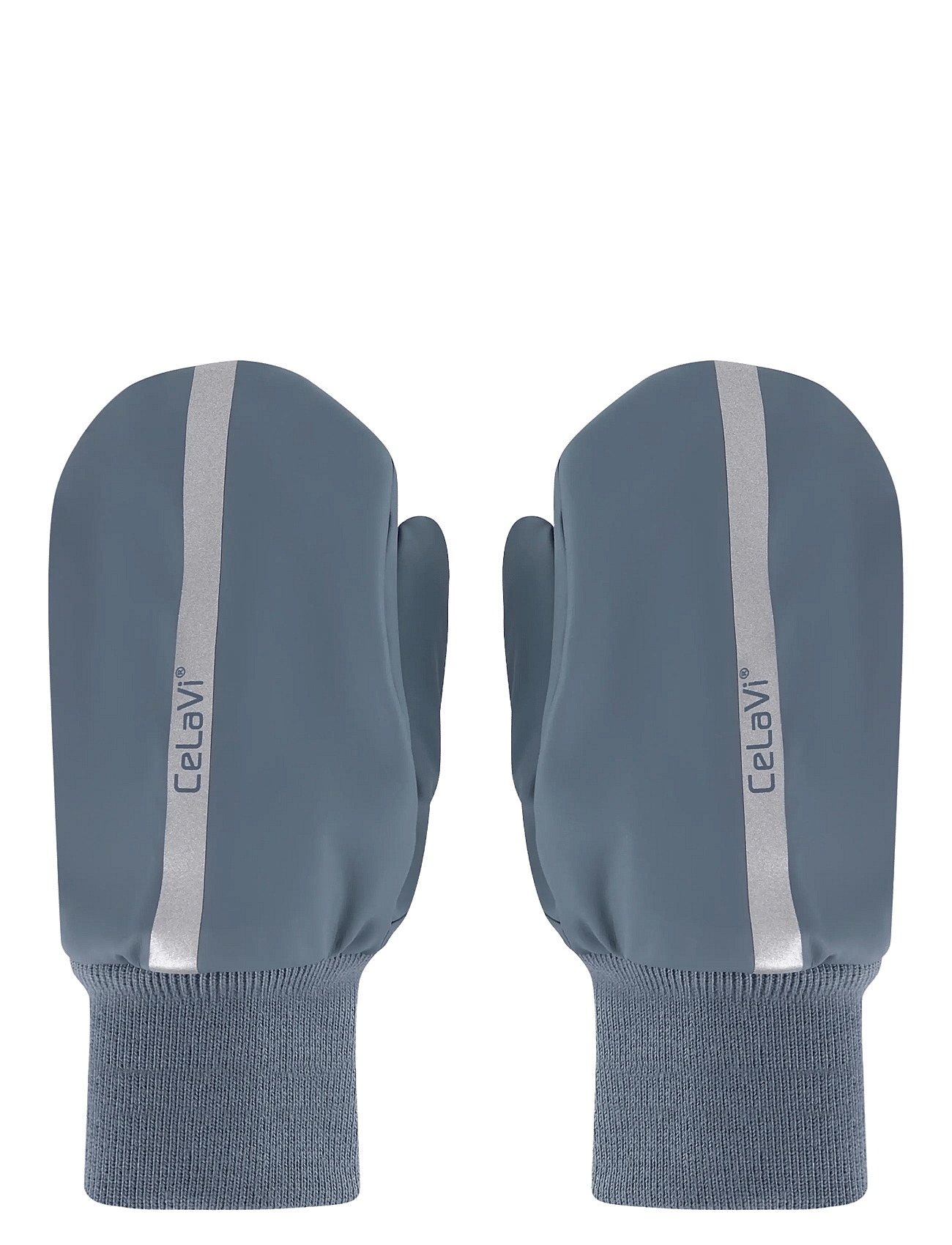 CeLaVi Pu Padded Mittens - Blue - 8-10Y