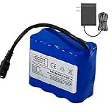 HJGHY 7,4V 5200mAh 9600mAh 12000mAh 15000mAh 18000mAh Nesting RC Båtbatteri 7,4V Fishing Bait Boat Uppladdningsbart litiumbatteri,7.4 12000mah