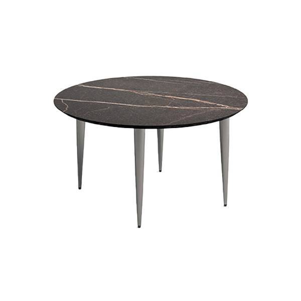 Thomsen Furniture - Katrine sofabord - Ø128 cm - Nano-laminat - Bøg natur - 50 cm