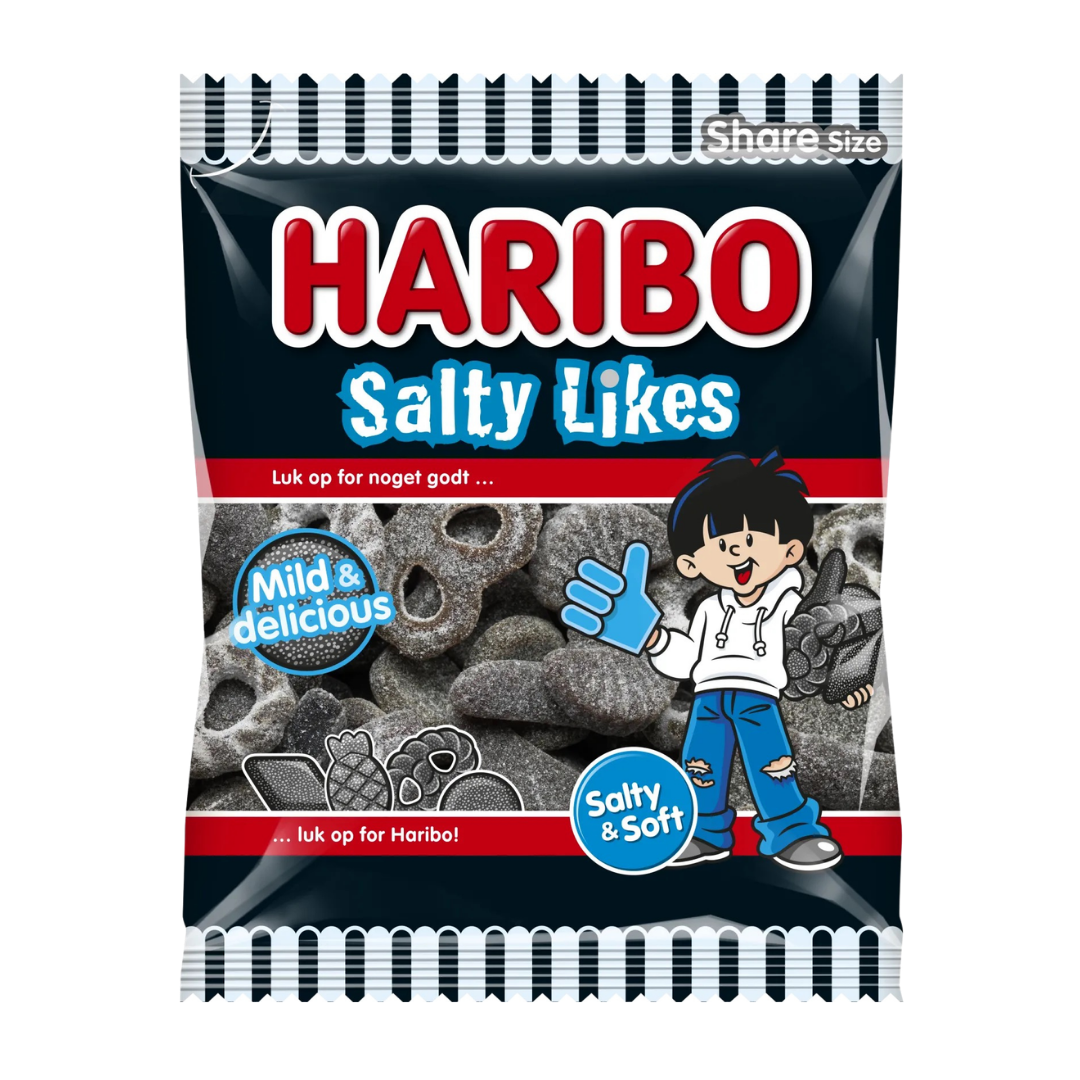 Haribo Salty Likes - 16 stk.