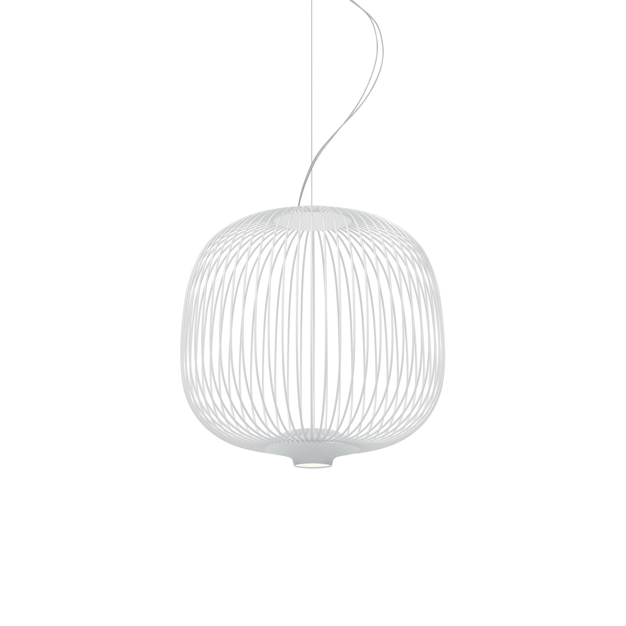 Spokes 2 Pendel m. dimmer - Bianco - Foscarini.