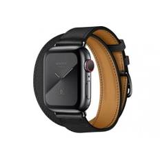 Apple Watch Series 5 Hermès (2019) | 40 mm | GPS + Cellular | sølv | Urrem hvid