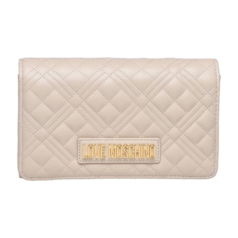 Love Moschino Tracolla - Tasker - Dame - Hvid - ONE SIZE - Uld