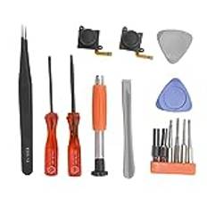 3D Joycon Joystick Ersättning för Switch, Skruvmejsel Kit för Switch, 3D Joystick Control Lever Replacement Repair Tools Kit, för Switch NS(Kit-F)