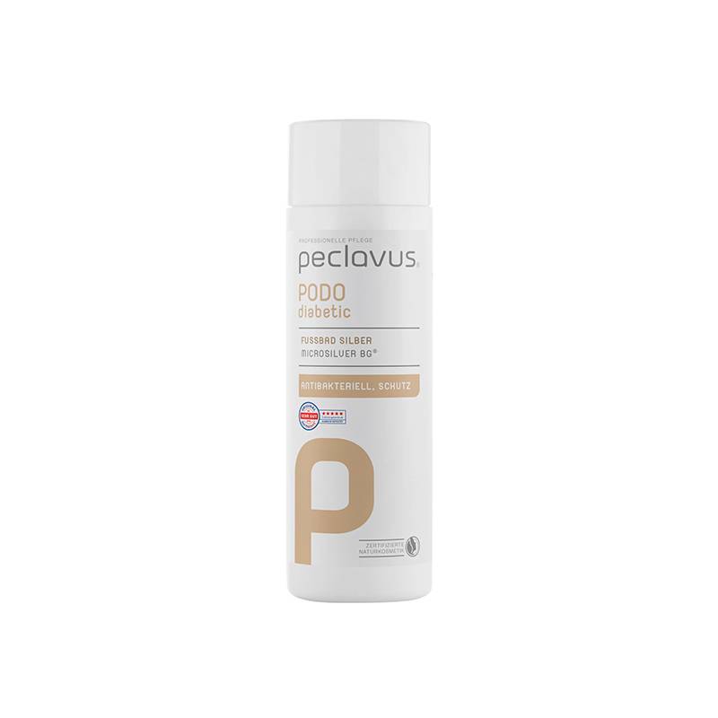Peclavus PODO Diabetic Fotbad Silver - 150 ml - Skonsamt fotbad