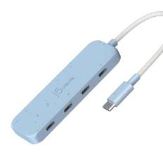 J5 Create Eco-friendly Usb-c To 4-port Type-c Gen 2 Hub Usb 3.2 Gen 1 (3.1 Gen 1) Type-c Usb 3.2 Gen 2 (3.1 Gen 2) Type-a