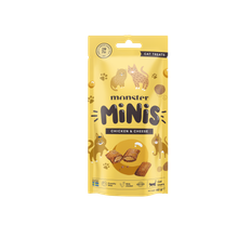 Monster Pet Food Minis treats Chicken & Cheese 60 g