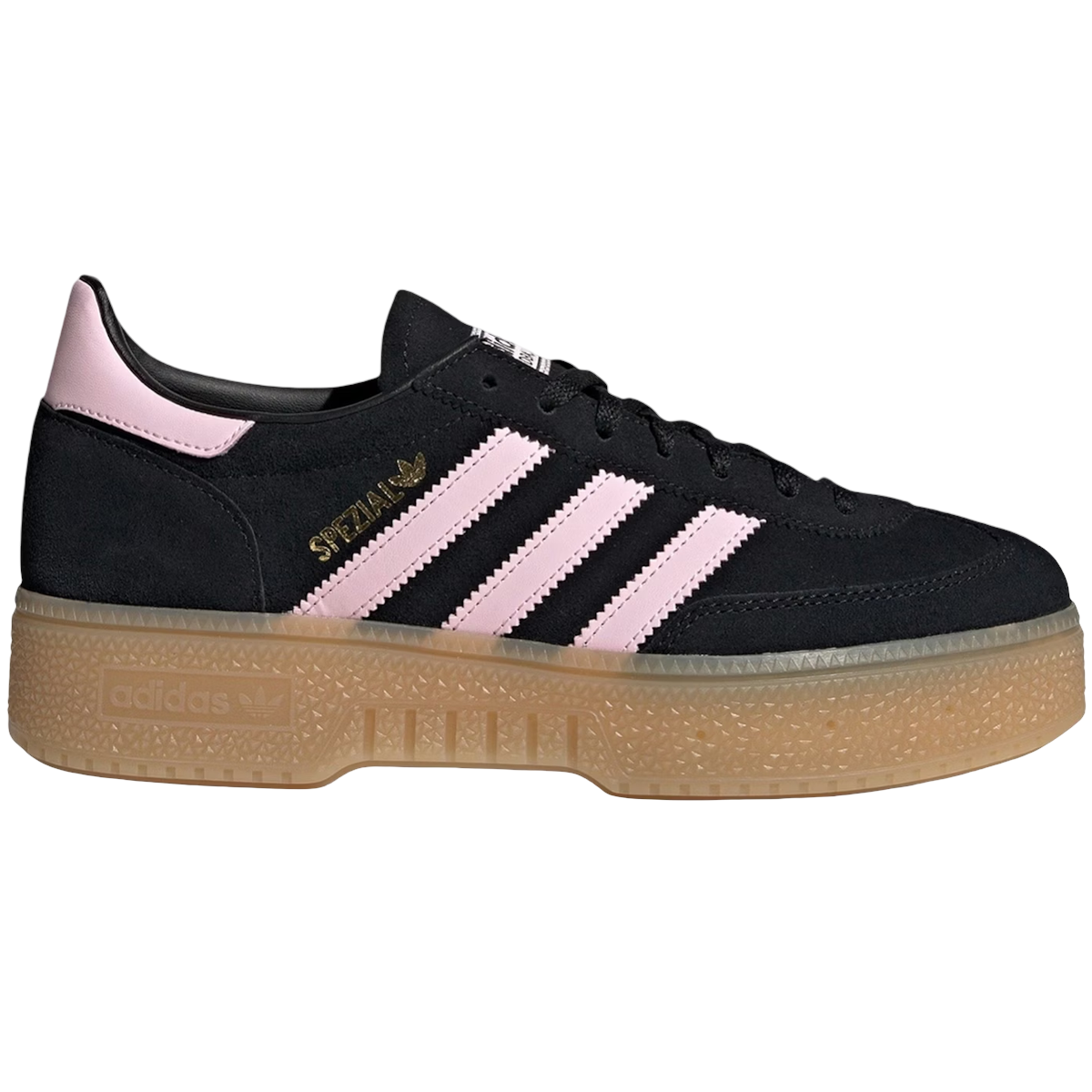 Adidas Handball Spezial Bold Black Clear Pink Gum - 39 1/3