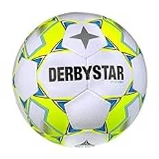 Derbystar Unisex ungdom Apus Light v23 fotboll, vit gul, 5