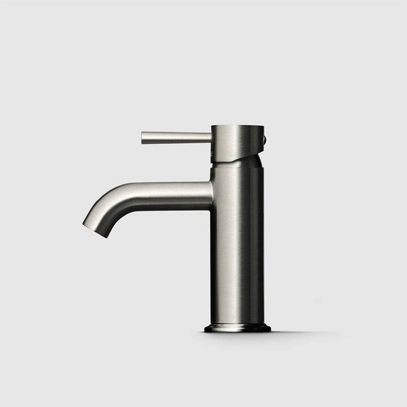 Tvättställsblandare Tapwell EVM074 utan Bottenventil Borstad Nickel