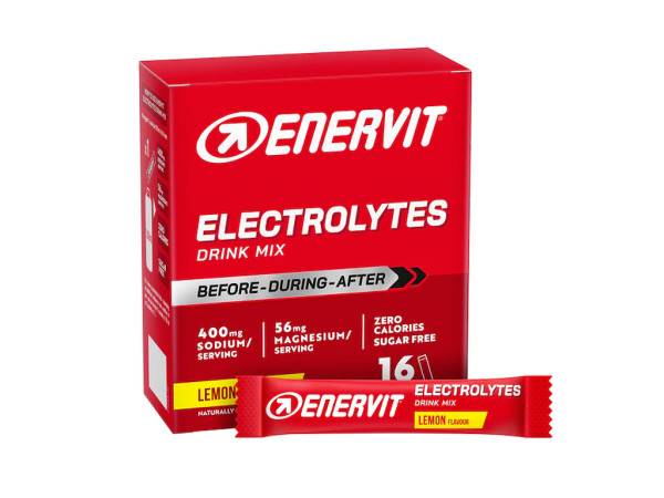 Enervit Sport Elektrolyter citron 16 x 4 grams påsar