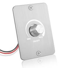 HNCY DC 12 V LED Dimmer 5 A, 3-Trådars Ljusströmbrytare Med Steglös Dimmer för Husbil, Båt, Lastbil, Husvagn