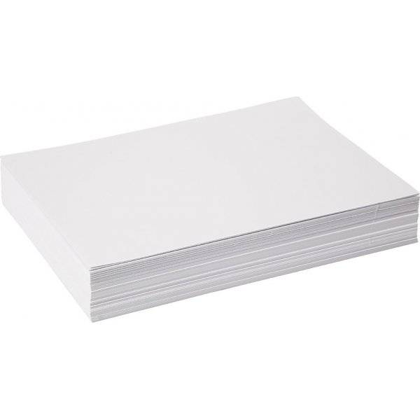 Ritpapper - vit - A4 - 160 g - 250 ark