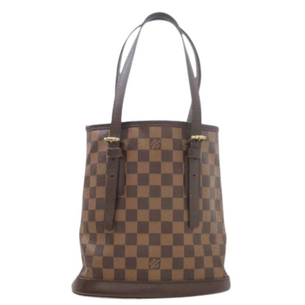 Louis Vuitton Vintage Pre-owned Vintage Bucket Bag - Vintage - Dame - Brun - ONE SIZE -