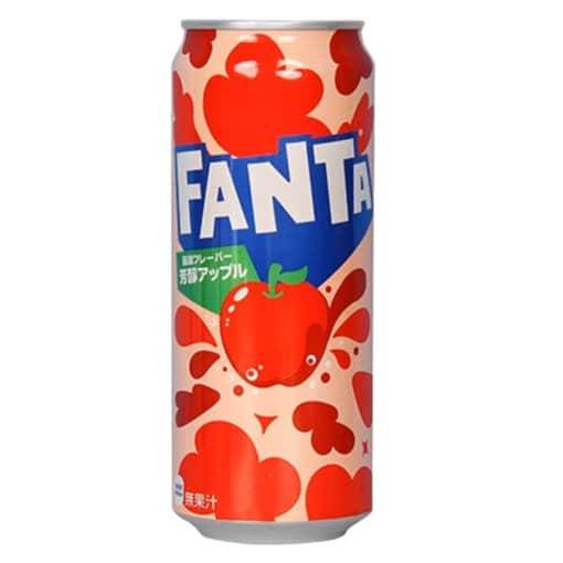 Japan Fanta Red Apple Dåse 24 x 500 ml