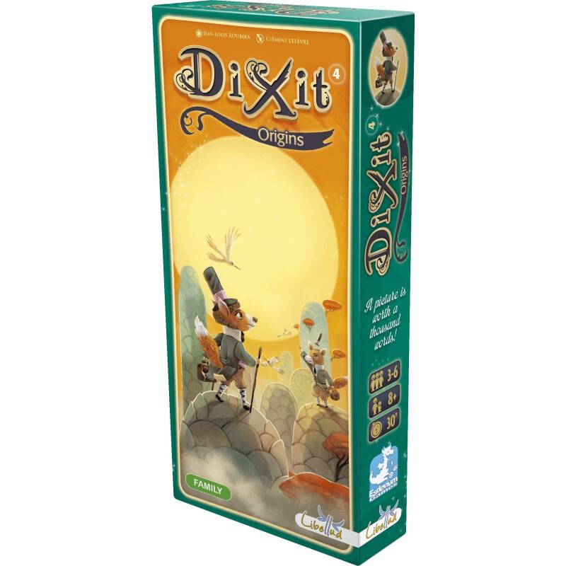 Libellud, Dixit Expansion 4: Origins, Board Game, Ages 8+, 3 to 8...