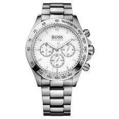Hugo Boss Ikon 1512962 Herrklocka Vit/Stål 44 mm