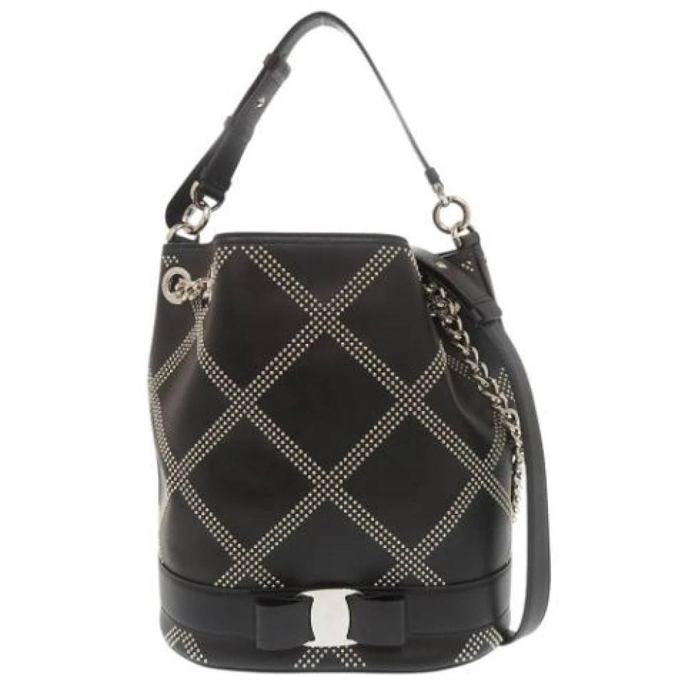 Salvatore Ferragamo Pre-owned - Pre-owned Bucket Bag Vintage - Dam - ONE Size - Läder