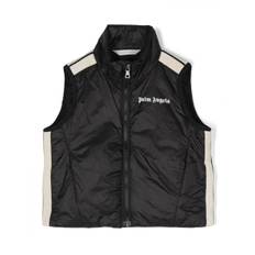 PALM ANGELS KIDS Logo Light Puffer Vest