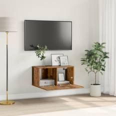 TV-byrå Gammalt Trä Spånskiva Medium TV-byrå Rektangulär