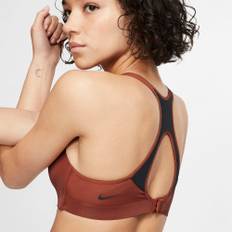Nike - Rival Sports Bra - Dame  - 38C  - Brun