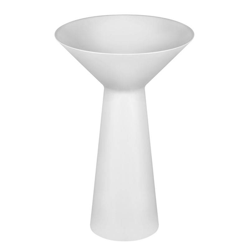 Tvättställ Gessi Cono 45915 Cristalplant Vit