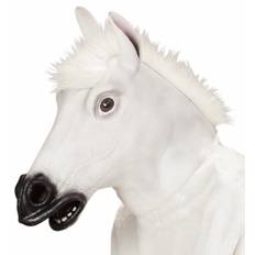 Mask Häst Vit