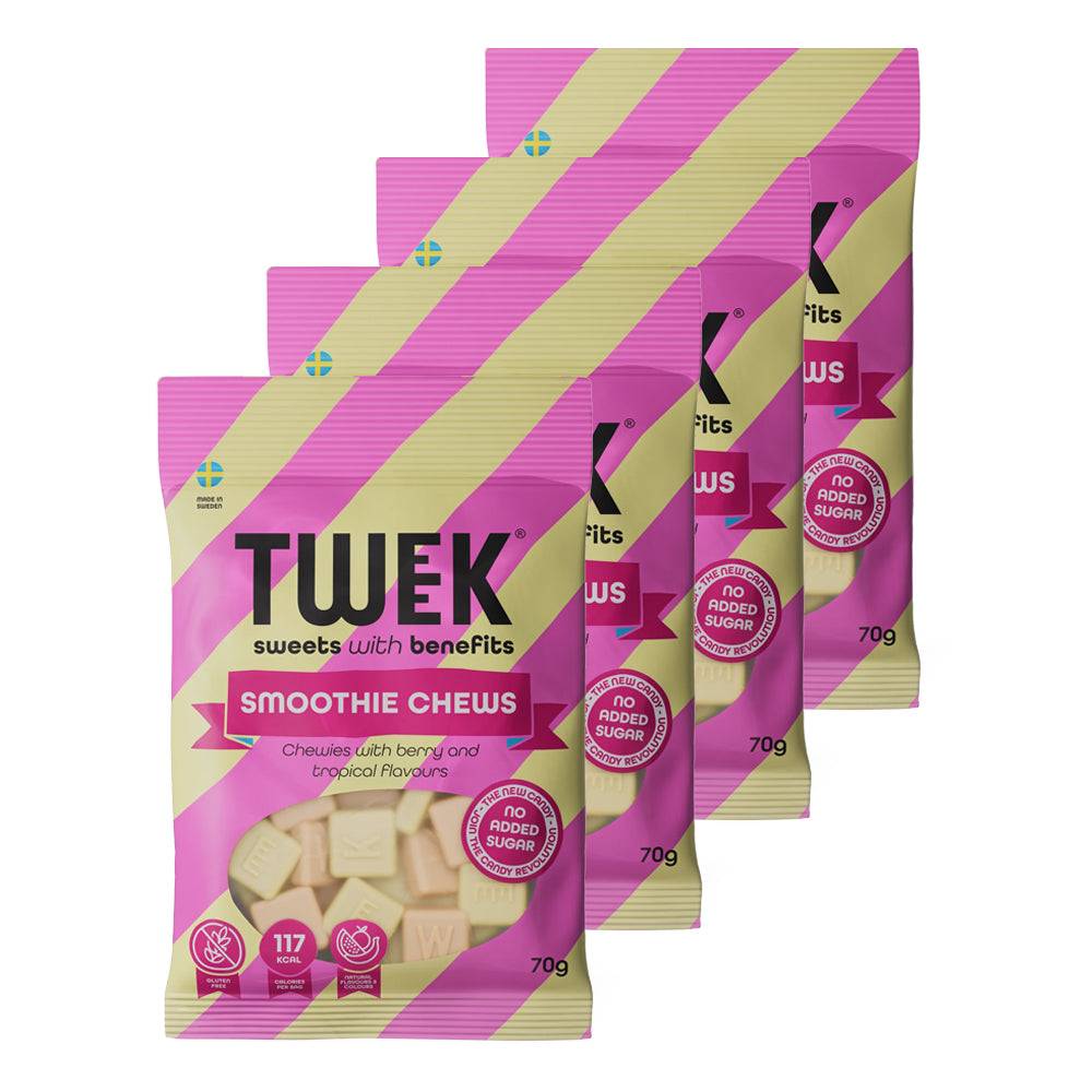 TWEEK Candy - Smoothie Chews (4x70g) - Snack