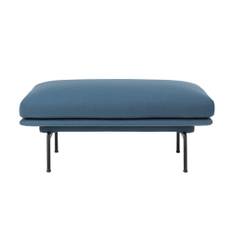 Muuto - Outline Sofa/Pouf, Vidar 554 - Sittpallar - Anderssen & Voll - Blå