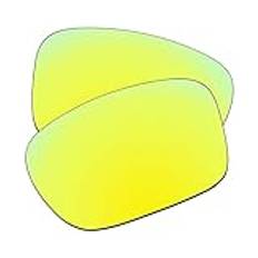 EZErsätt linser ersättning för Ray-Ban Chromce RB4264 58 mm solglasögon, guldgul, en storlek