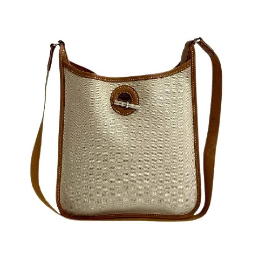 Hermès Vintage Pre-owned Vespa PM Toile H Bufflesk Skuldertaske - Vintage - Dame - Beige - ONE SIZE - Uld