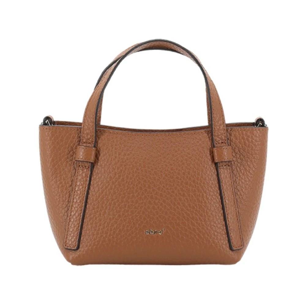 Abro Cosmo Mini Håndtaske - Tasker - Dame - Brun - ONE SIZE - Uld