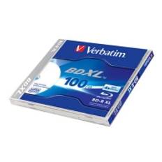 Verbatim - BD-R XL - 100 GB 4x - printbar overflade for ink jet - cd-boks