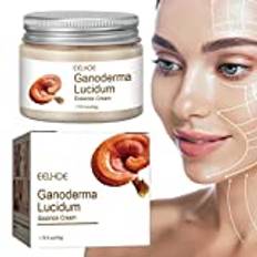 Ganoderma Lucidum Ansiktskrä,Dag- och nattkrä med örtextrakt - Nurishing Essence Ganoderma Lucidum Moisturizer För att minska f linjer, Dag & Night Moisturizing Tacery