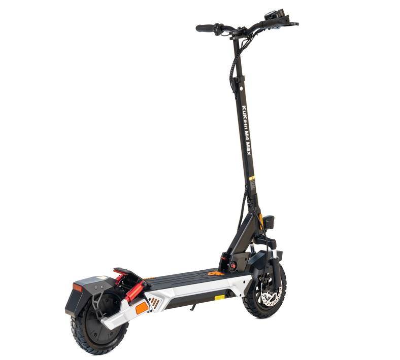 KuKirin M4 Max Elscooter: 800W motor, 48V 18,2Ah batteri, 45 km/h topphastighet, 64 km räckvidd, IP54 vattentät - Hopfällbar, dubbel fjädring
