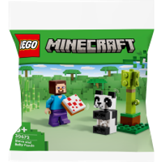 Lego Minecraft Steve mit Baby-Panda 30672