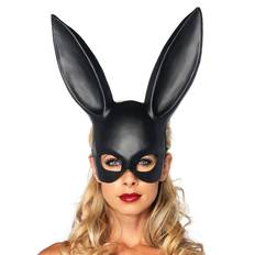 Maskarade Kanin Maske - Hvid