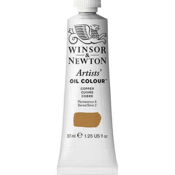 Winsor & Newton Artists' oljefärg 37 ml Copper 214 - Koppar